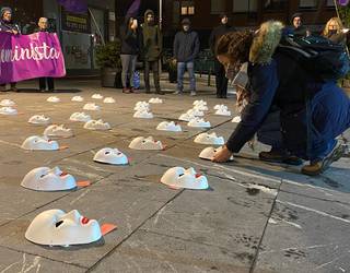 Gaitzespen kontzentrazioak Txorierrin indarkeria matxistaren aurka