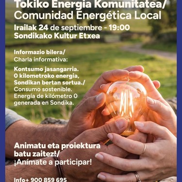 TEK Sondika komunitatearen bilera