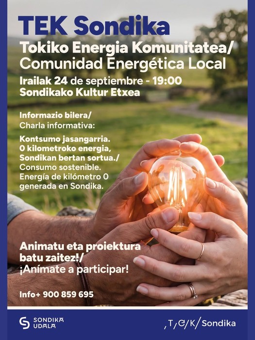 TEK Sondika komunitatearen bilera