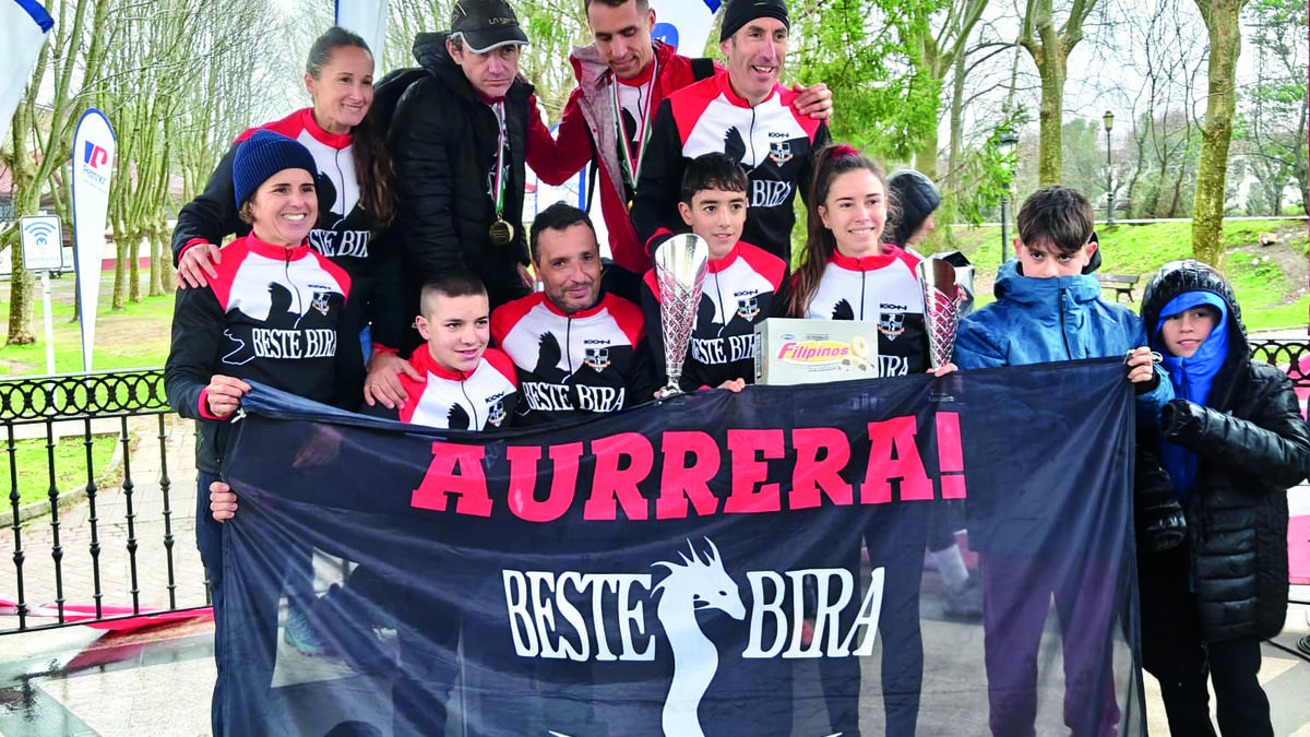 Loiuko Beste Bira taldeak bi podium lortu ditu lehen aldiz Bizkaiko Master Txapelketan