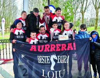 Loiuko Beste Bira taldeak bi podium lortu ditu lehen aldiz Bizkaiko Master Txapelketan