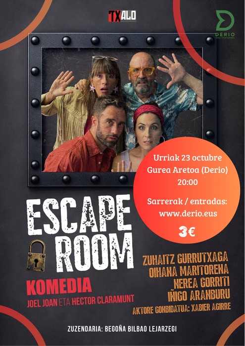 'Scape room' antzezlana