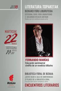 Literatura topaketak. Fernando Marías