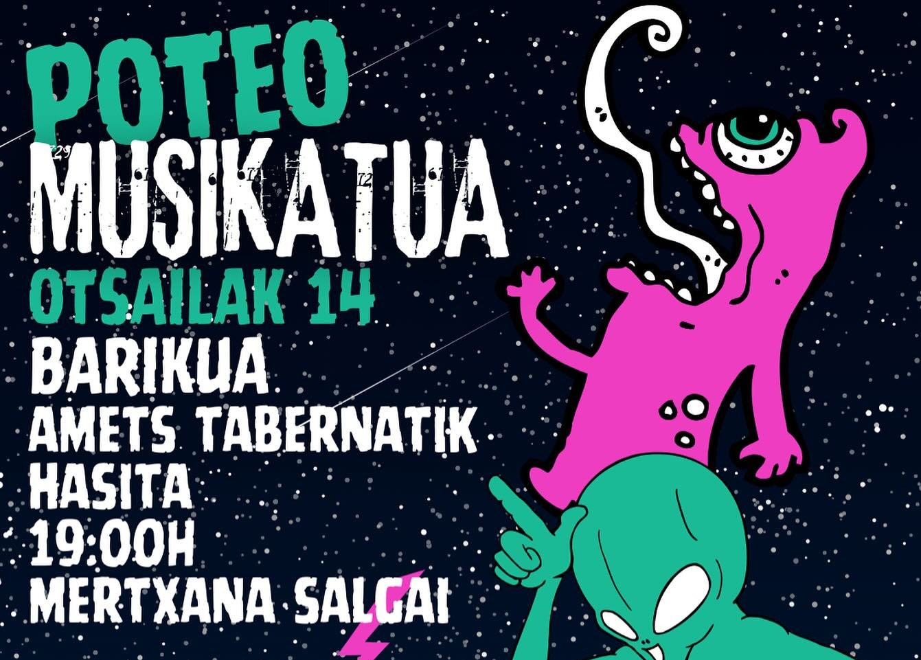 Poteo musikatua Sondikan