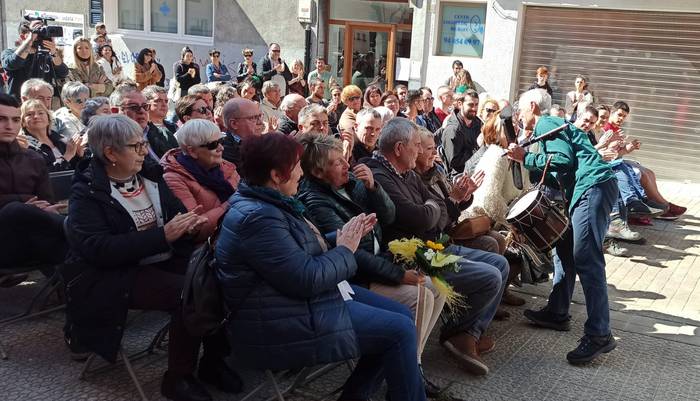 Ekitaldia egin zen atzo Derion, Jon Ugutz Goikoetxearen heriotzaren egia jakitea eskatzeko