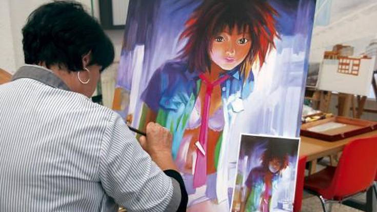 Sondikako pintura tailerra: â€œGuztiok dugu pintat