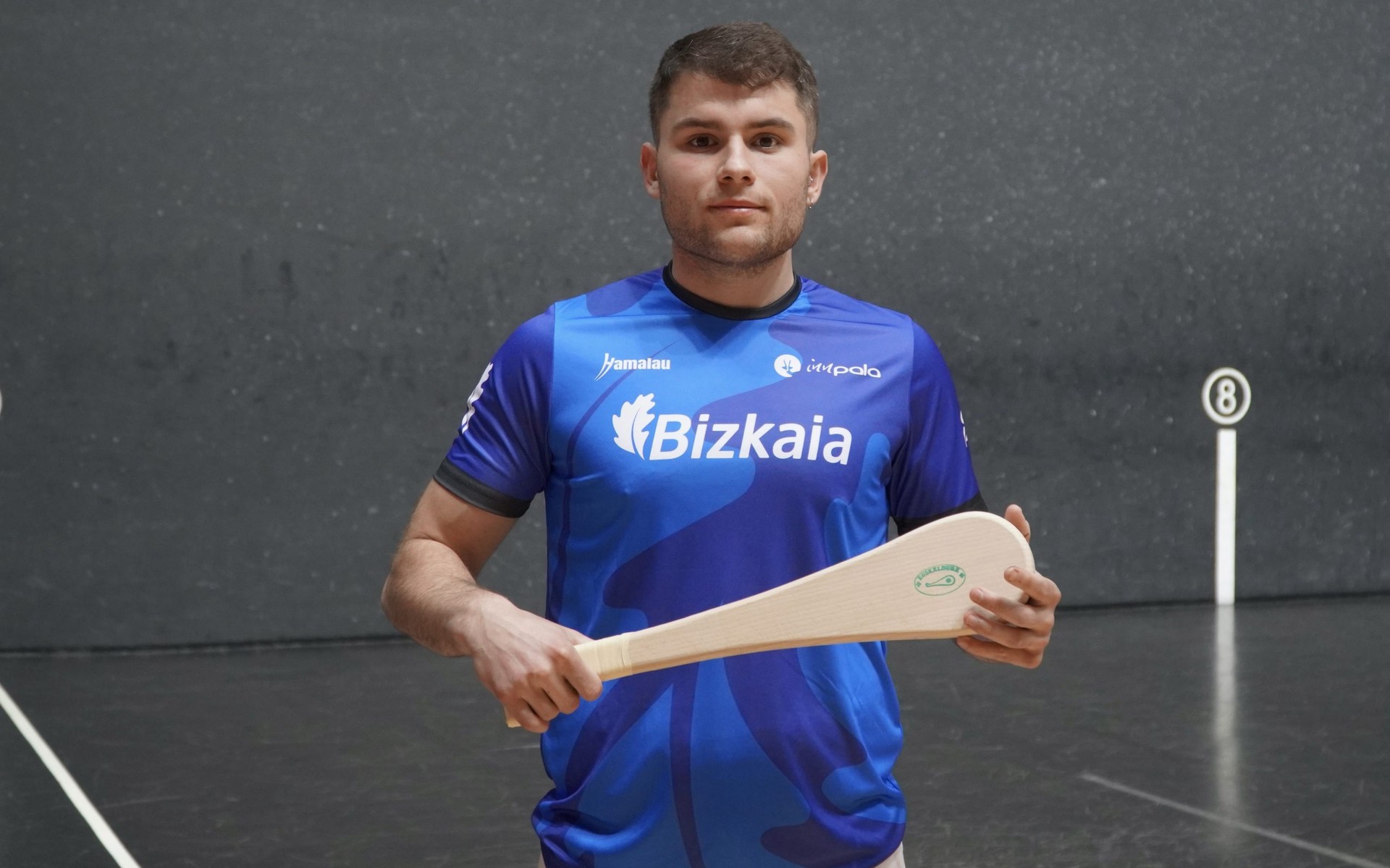 Asier del Riok Bizkaia pala txapelketaren finalerdia jokatuko du barikuan