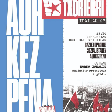 Gazte Sozialista Topagunearen aurkezpena