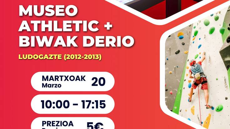 Athleticen museoa + Biwak Derio irteera