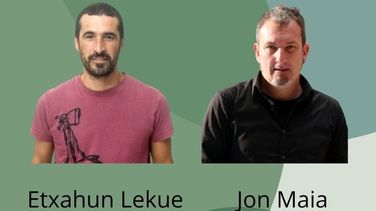 Bertso afaria Etxahun Lekue eta Jon Maiarekin