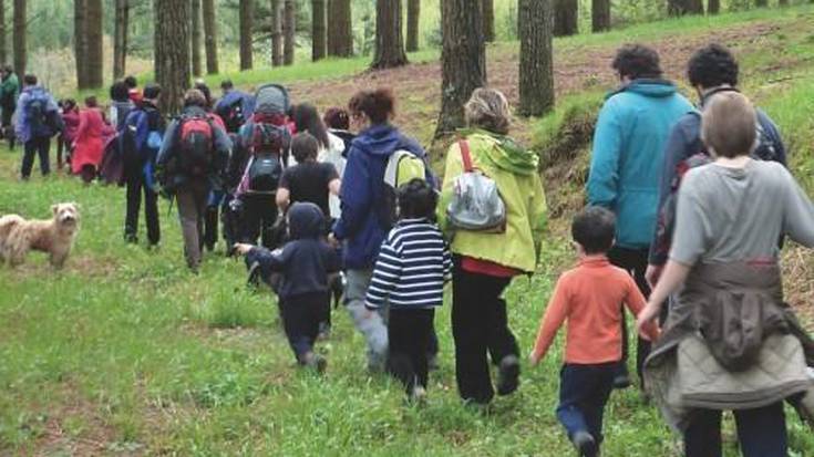 Garmitxa elkartearen aldeko martxa, apirilaren 19an Larrabetzun