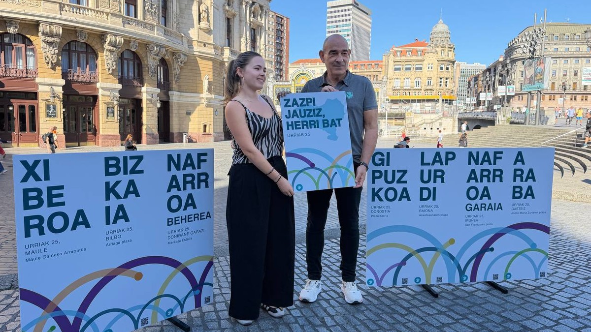 ‘Zazpi jauziz, herri bat’, Gure Eskuk dantzan jarriko ditu hiriburuak urriaren 25ean