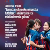 'Laguntza psikologikoa oinarrizko futbolean: familientzako eta teknikarientzako gakoak' hitzaldia