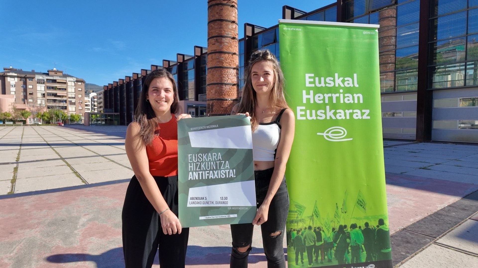 'Euskara hizkuntza antifaxista' lelopean, abenduaren 5ean, Durangoko kaleak hartuko dituzte