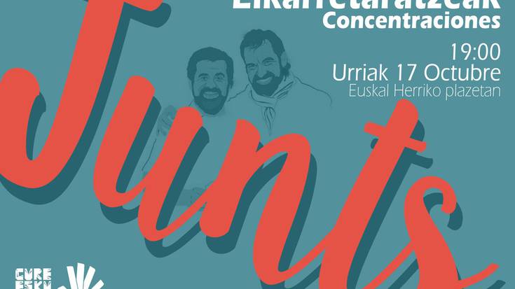 Elkarretaratzeak, Sanchez eta Cuixart espetxeratu izana salatzeko