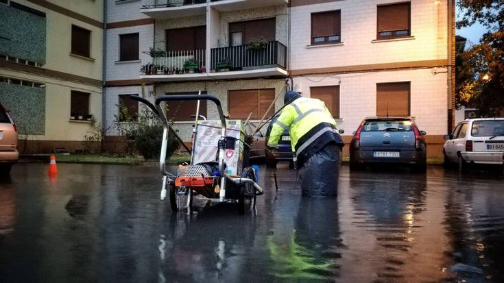 Euriak arazo pilo bat sortu ditu Txorierrin