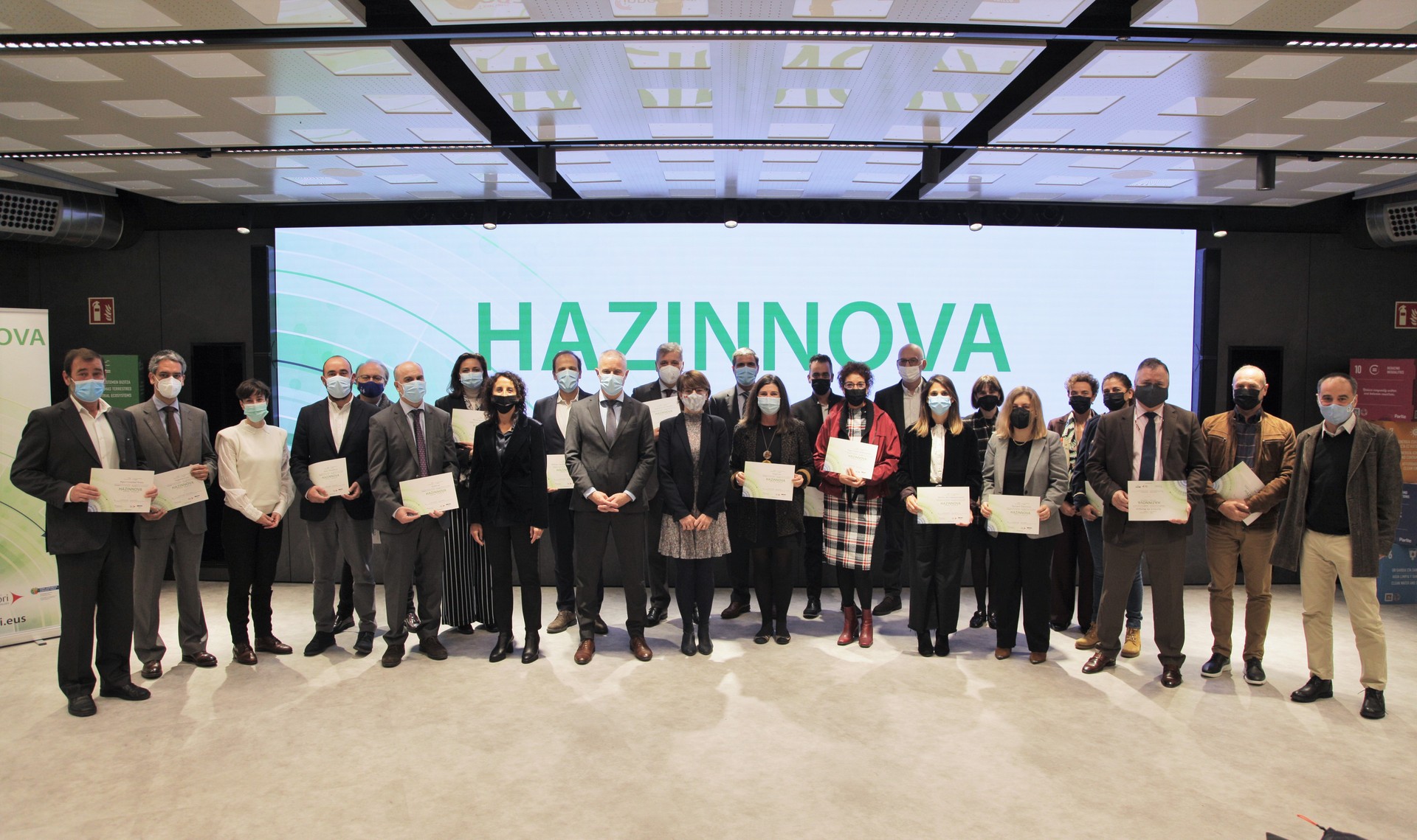 Eusko Jaurlaritzak 32 enpresa berritzaile hartu ditu aintzat Zamudion