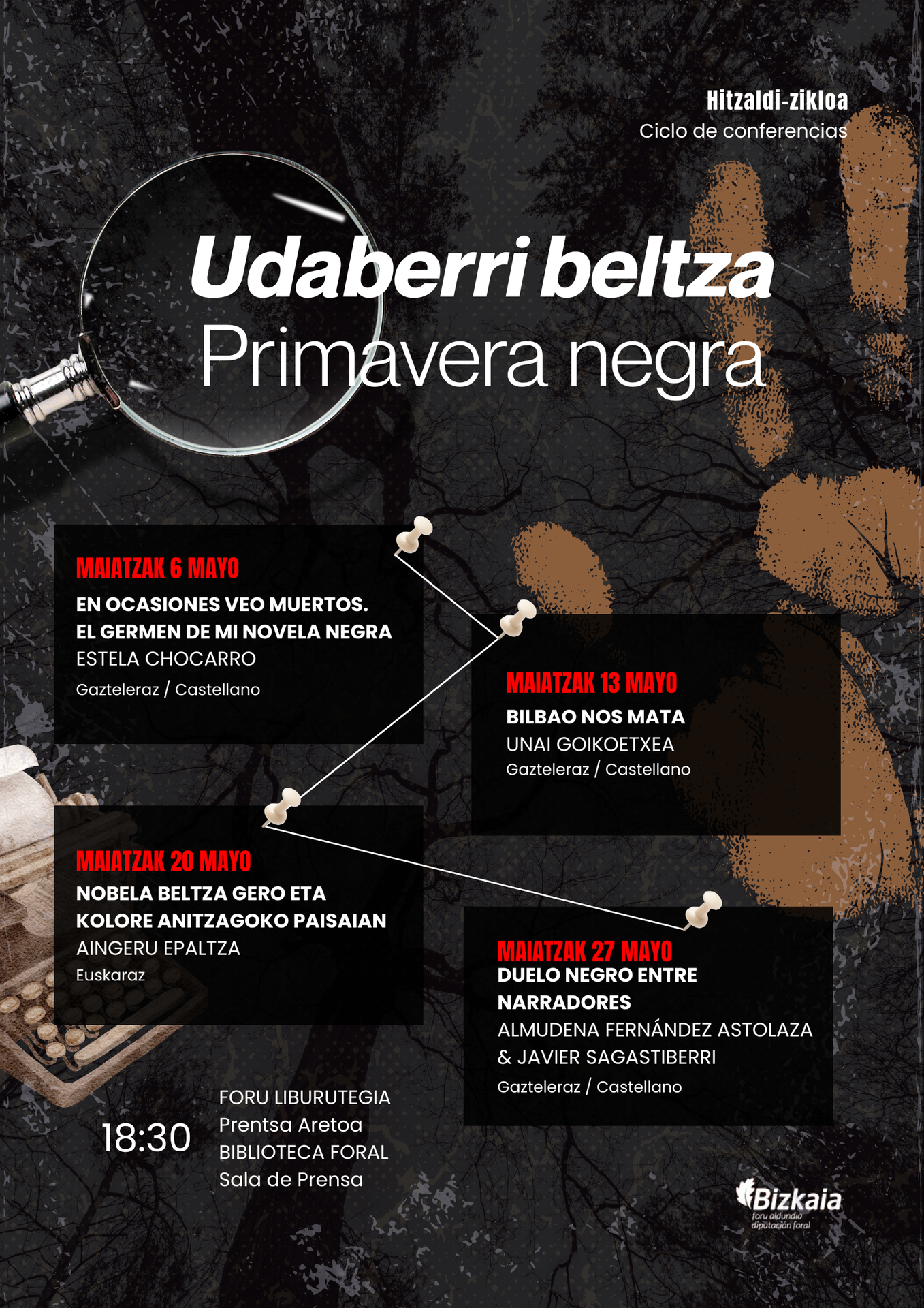 Hitzaldi-zikloa: Udaberri beltza