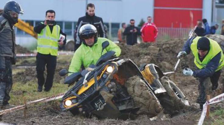 Quad Trial probak zapore ona utzi zuen Zamudion