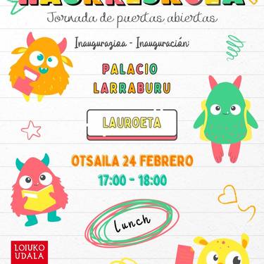 Haurreskolako ate irekien jardunaldia