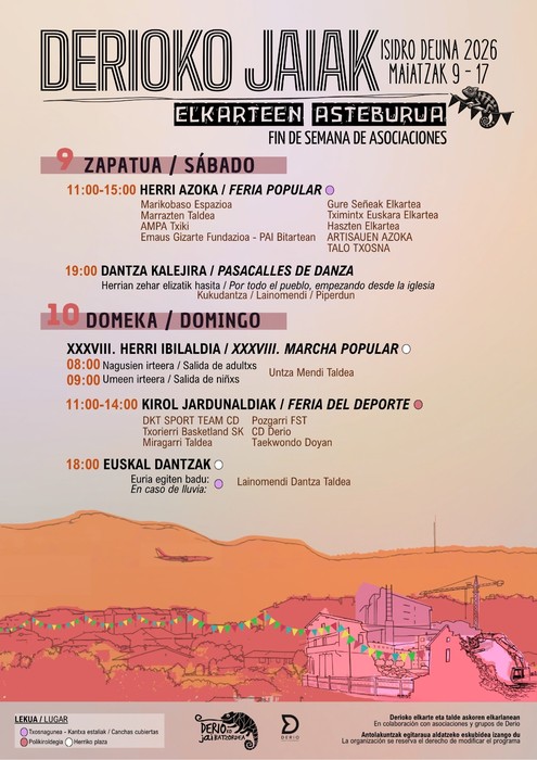 Derioko San Isidro Jaiak