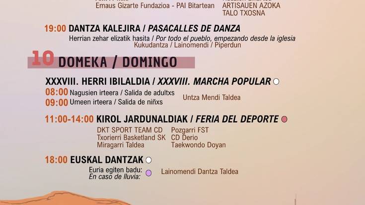 Derioko San Isidro Jaiak