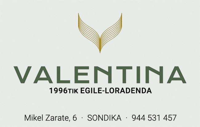 VALENTINA LORADENDA logotipoa