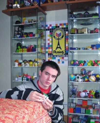 David Calvo, Rubik kuboko maisua: â€œKuboa 12 segundutan osa daitekeâ€
