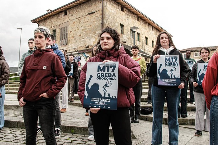 Derion egingo da greba orokorreko eskualdeko manifestazioa
