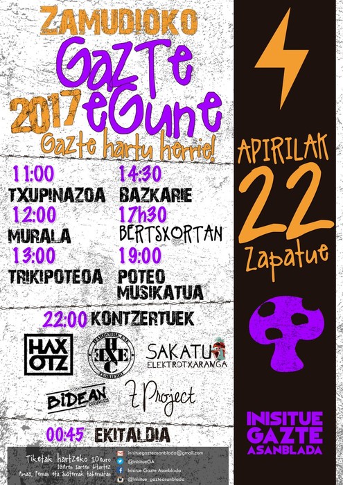 Gazte Eguna, Zamudion