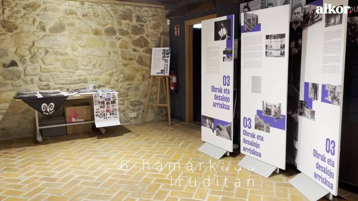 Hori Bairen 60. urteurreneko erakusketa, Angulerin ikusgai