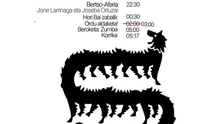 Hori Baiko korrika ailegaera