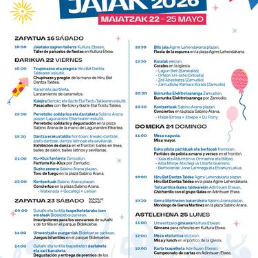 Zamudioko Pazko Jaiak