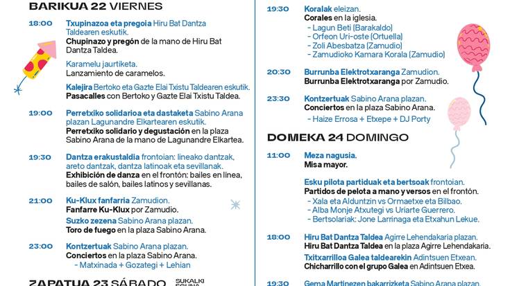 Zamudioko Pazko Jaiak