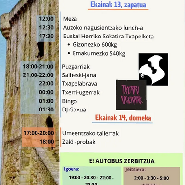 Goiherriko San Antonio jaiak