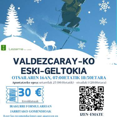 Lezamako Gaztelekutik Valdezcarayra irteera