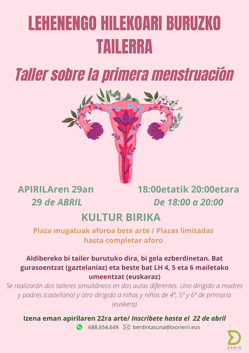 Lehen hilekoari buruzko tailerra