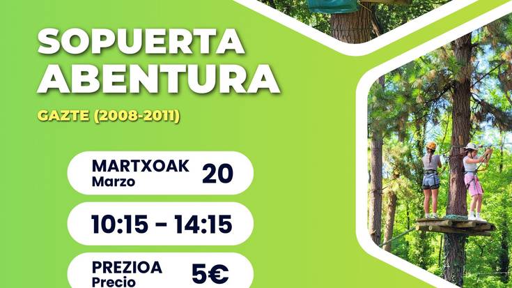 Sopuerta Abenturara irteera