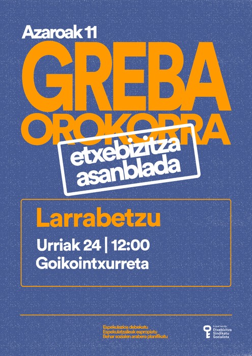 Greba orokorrerako etxebizitza asanblada