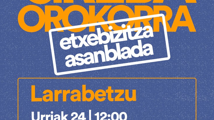 Greba orokorrerako etxebizitza asanblada