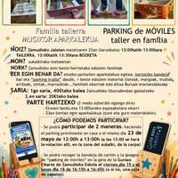 Familia tailerra: mugikor aparkalekua