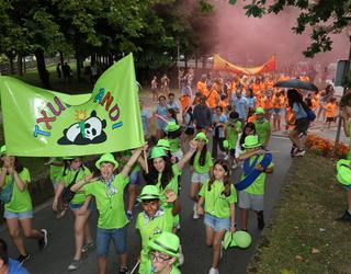Goi-goitik ospatu dituzte sanjoanak, Sondikan