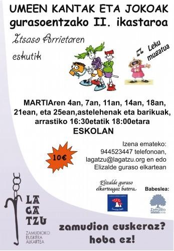 UMEEN KANTAK ETA JOKUAK