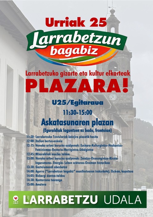 Larrabetzun bagabiz jardunaldia