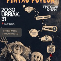Aztarnaren gau beltzeko pintxo potea