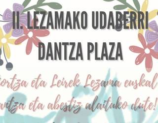 Udaberri dantza plaza Lezaman