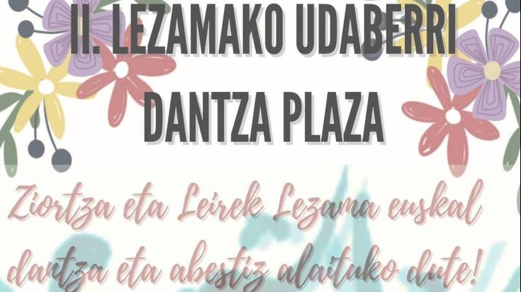 Udaberri dantza plaza Lezaman