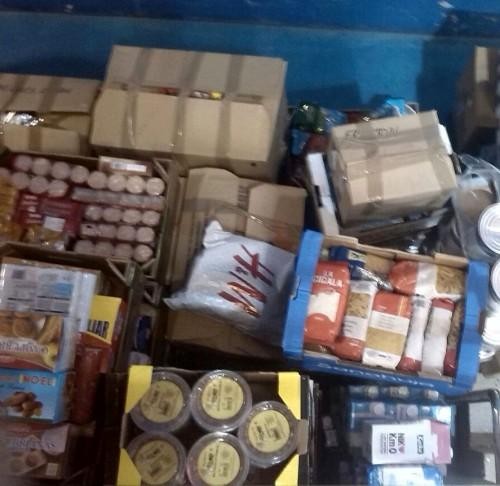 2.700 kilo elikagai batu dira Txorierrin, errefuxiatu siriarrei laguntzeko