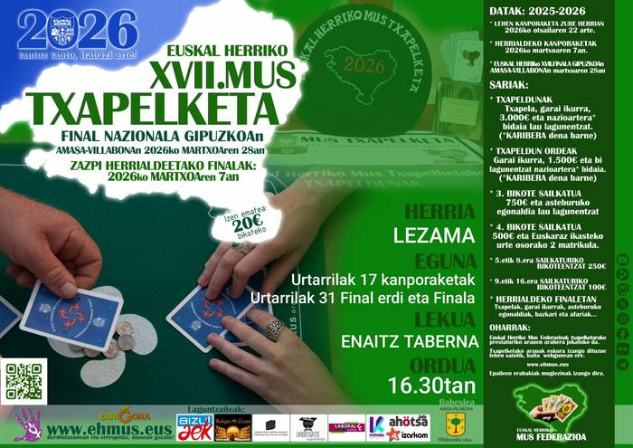 Euskal Herriko 17. Mus Txapelketako kanporaketa