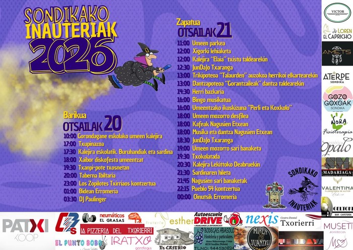 Sondikako Inauteriak